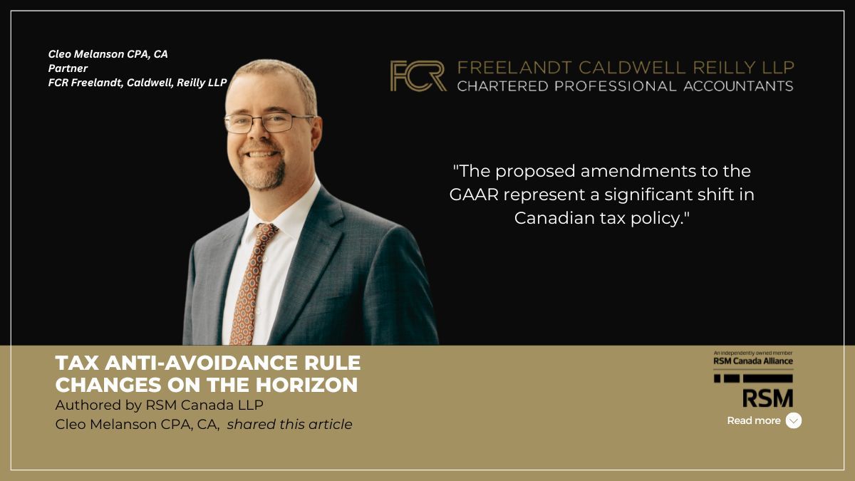 Tax Anti-Avoidance rule changes on the horizon