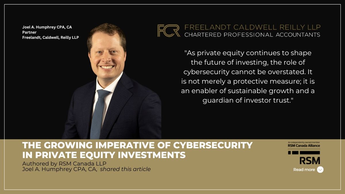 The growing imperative of cybersecurity in private equity investments