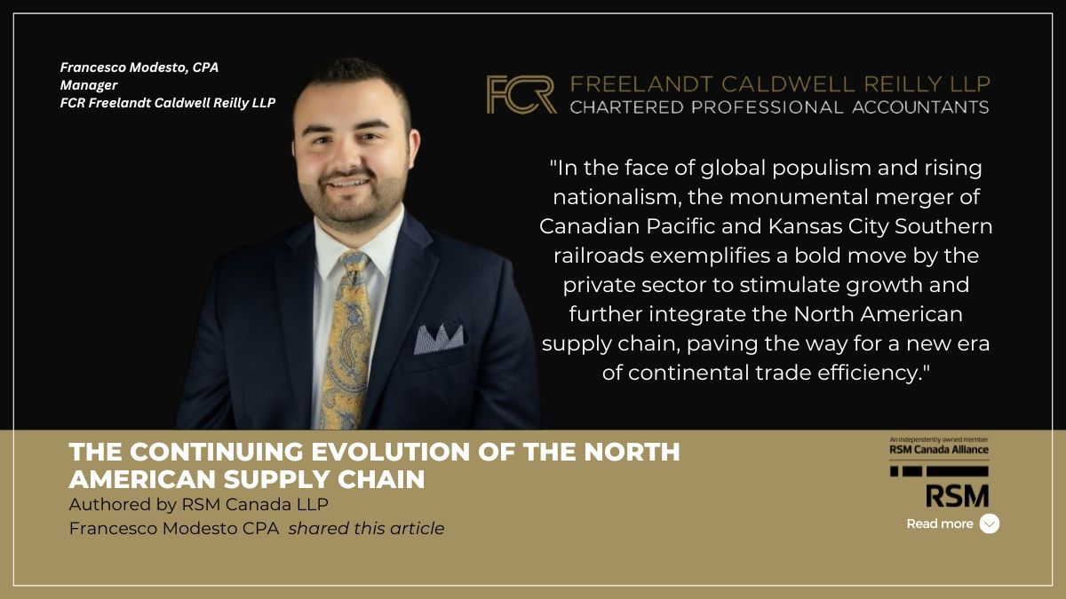 The continuing evolution of North America’s supply chain