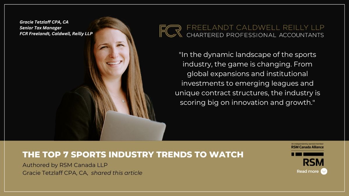 The top 7 sports industry trends to watch